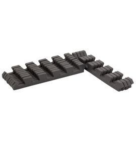 RIALTO BABY SADA OKRAJŮ PRO PĚNOVÉ PUZZLE COOL GRAY 90X90CM - HRACÍ PODLOŽKY NA ZEM - SPINKÁNÍ