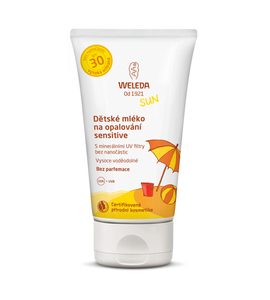 WELEDA DĚTSKÉ MLÉKO NA OPALOVÁNÍ SPF 30 SENSITIVE 150ML - OCHRANA PROTI SLUNCI - KOUPÁNÍ A ZDRAVÍ