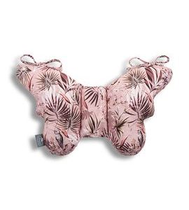 SLEEPEE STABILIZAČNÍ POLŠTÁŘEK BUTTERFLY PILLOW JUNGLE POWDER PINK - POLŠTÁŘKY PRO MIMINKA (PODHLAVNÍČKY) - SPINKÁNÍ