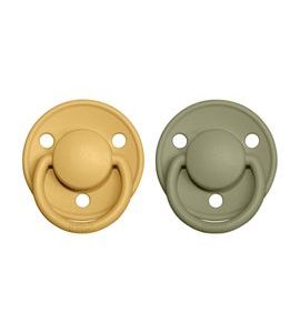 BIBS DE LUX DUDLÍKY ZE SILIKONU 2KS ONE SIZE - ŠIDÍTKA A DOPLŇKY - KRMENÍ