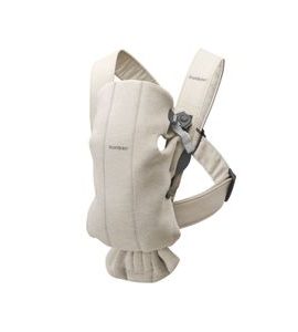 BABYBJÖRN NOSÍTKO MINI 3D JERSEY LIGHT PINK - ERGONOMICKÁ NOSÍTKA - NOŠENÍ & SPORT