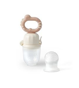 BABYONO KOUSÁTKO NA PODÁVÁNÍ JÍDLA DINO BÉŽOVÁ 6M+ - KOUSÁTKA - PRO DĚTI