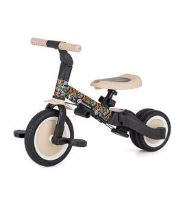 PETITE&MARS TŘÍKOLKA MULTIFUNKČNÍ 5V1 TURBO - LIMITOVANÁ EDICE CITY BEAT - TŘÍKOLKY ŠLAPACÍ - NOŠENÍ & SPORT