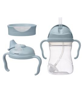 B.BOX UNIVERZÁLNÍ SADA NA PITÍ 3V1, 240 ML - MODRÁ - DĚTSKÉ HRNEČKY - KRMENÍ
