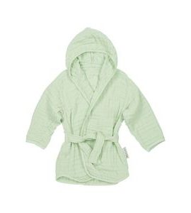 MEYCO MUŠELÍNOVÝ ŽUPÁNEK 86/92 - SOFT GREEN - OSUŠKY A DĚTSKÉ ŽUPANY - KOUPÁNÍ A ZDRAVÍ