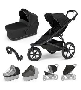 THULE DVOJKOMBINACE 7V1 URBAN GLIDE 3 + BASSINET + PŘÍSLUŠENSTVÍ 2024 - KOMBINACE S PŘÍSLUŠENSTVÍM - KOČÁRKY A PŘÍSLUŠENSTVÍ