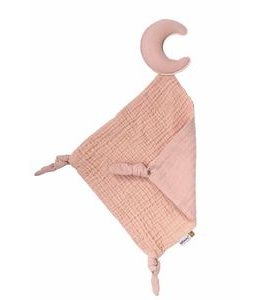 BEBE-JOU MUŠELÍNOVÝ MAZLÍCÍ UBROUSEK PURE COTTON PINK - USÍNÁČCI MAZLÍCÍ - PRO DĚTI