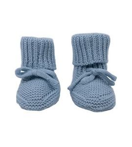 LODGER SLIPPER KNIT BLUE FOGG 0 - 6 MĚSÍCŮ - KOJENECKÉ CAPÁČKY - PRO DĚTI