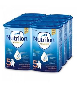 NUTRILON ADVANCED 5 6X800G - KOJENECKÁ MLÉKA - KRMENÍ