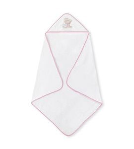 INTERBABY OSUŠKA FROTÉ MEDVÍDEK LOVE + HŘEBEN - BÍLÁ - OSUŠKY A DĚTSKÉ ŽUPANY - KOUPÁNÍ A ZDRAVÍ