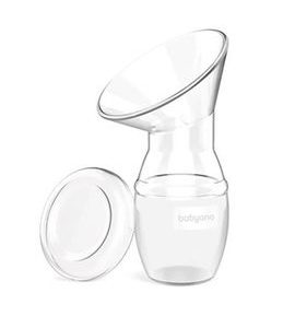 BABYONO SBĚRAČ MATEŘSKÉHO MLÉKA JEDNODÍLNÝ SILIKONOVÝ 90 ML - ODSÁVAČKY MATEŘSKÉHO MLÉKA - KRMENÍ