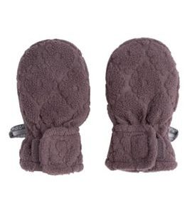 LODGER MITTENS FOLKLORE FLEECE MAUVE 0 - 12 MĚSÍCŮ - RUKAVIČKY, ŠÁTKY, NÁKRČNÍKY - PRO DĚTI