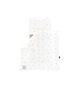 TRÄUMELAND POVLEČENÍ DO KOLÉBKY JERSEY 80/80 + 35/40 HOPHOP BUNNY BEIGE - POVLEČENÍ DO POSTÝLKY - SPINKÁNÍ