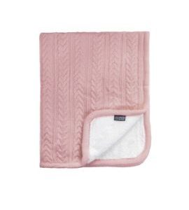 VINTER & BLOOM DEKA CUDDLY DUSTY ROSE - DĚTSKÉ DEKY PRO MIMINKA - SPINKÁNÍ