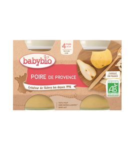 BABYBIO HRUŠKA 2X130 G - OVOCE/DEZERTY - KRMENÍ