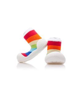 ATTIPAS BOTIČKY RAINBOW AR03 WHITE M VEL.20, 109-115 MM - BOTIČKY - PRO DĚTI
