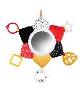 CANPOL BABIES SENZORICKÉ ZRCÁTKO S INTERAKTIVNÍMI PRVKY BABIESBOO - SENZORICKÉ HRAČKY - PRO DĚTI