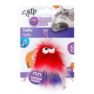 AFP Chlupatá hračka Fluffer AFP Furry Ball – se šantou