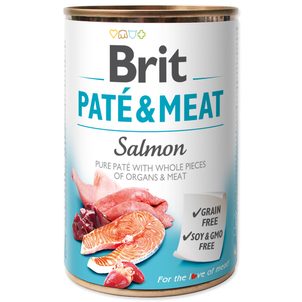 Brit Paté & Meat Salmon 400g