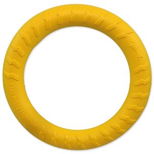Hračka DOG FANTASY EVA Kruh žlutý 30cm