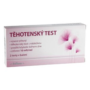 MedPharma těhotenský test 10mlU/ml 2ks