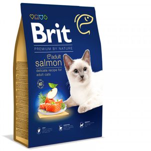 Brit Premium by Nature Cat. Adult Salmon 1,5kg/8kg