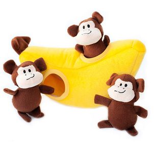 ZippyPaws ZippyPaws Burrow - Opice v banánu