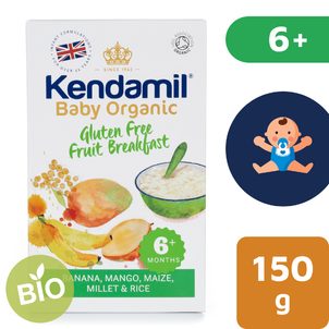 Kendamil BIO/Organická dětská bezlepková ovocná kaše (150g)