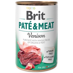 Brit Paté & Meat Zvěřina 400 g