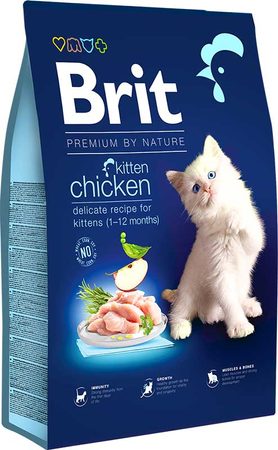 Brit Premium by Nature Cat Kitten Chicken 1,5kg