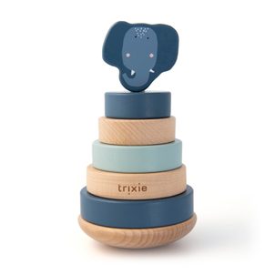 Trixie Baby Dřevěná stohovací hračka Elephant