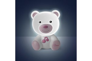 Chicco Noční světlo Medvídek - růžové
