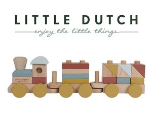 Little Dutch Vláček dřevěný Pure&Nature