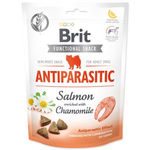 Brit Care Dog Funkční pamlsek Antiparasitic Salmon 150 g