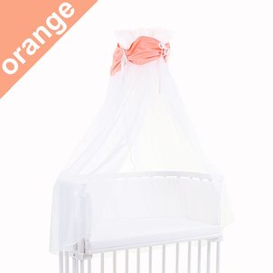 tobi® babybay® Canopy Piqué with ribbon- Nebesa pro postýlky 2022