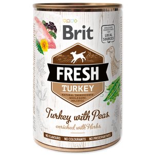 Brit Fresh Turkey with Peas 400g