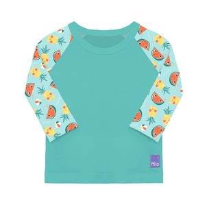 Bambino Mio Dětské tričko do vody s rukávem, UV 50+, Tropical, vel. S
