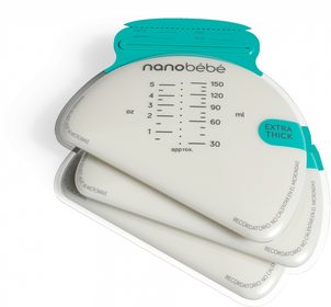 nanobébé Sáčky na skladování mateřského mléka 50ks