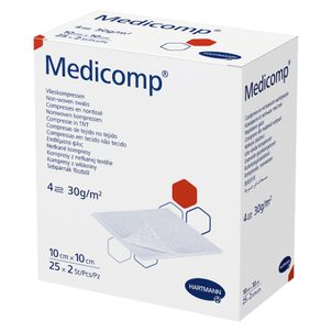 HARTMANN Kompres Medicomp sterilní 10 x 10 cm 2 ks