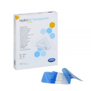 HARTMANN HydroTac Transparent Comfort 8 x 8 cm 10 ks