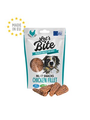 Let’s Bite Meat Snacks Chicken Fillet - nová  řada