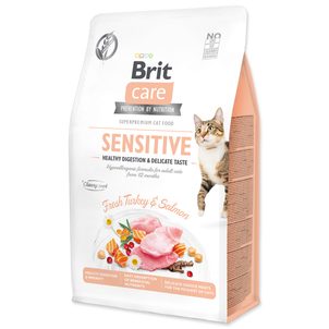 Brit Care Cat Grain-Free Haircare Healthy & Shiny Coat 0,4kg