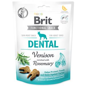 Brit Care Dog Funkční pamlsek Dental Venison 150 g