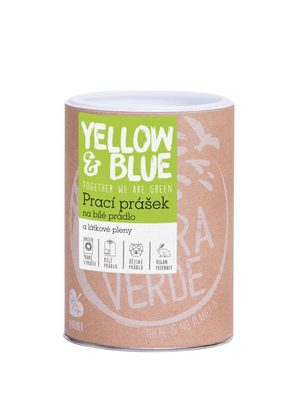 Tierra Verde Prací prášek na bílé prádlo a pleny (Yellow & Blue)