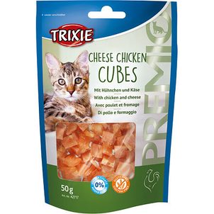 Trixie Premio CHEESE CHICKEN CUBES - kuřecí kostičky se sýrem 50 g