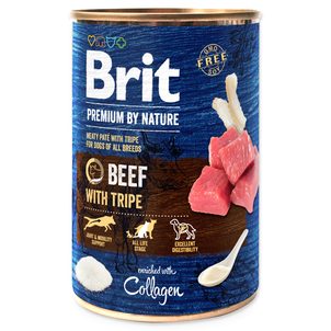 Brit Premium by Nature Hovězí s dršťkami 400 g