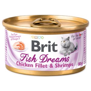 Brit Fish Dreams Chicken fillet & Shrimps 80g