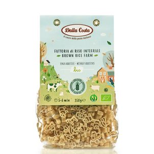 Dalla Costa BIO Dětské Bezlepkové rýžové farma těstoviny 250 g