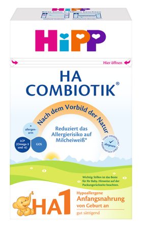 HiPP Počáteční kojenecká výživa HiPP HA 1 Combiotik
