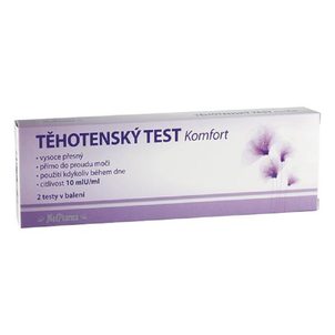 MedPharma těhotenský test Komfort 10mlU/ml 2ks